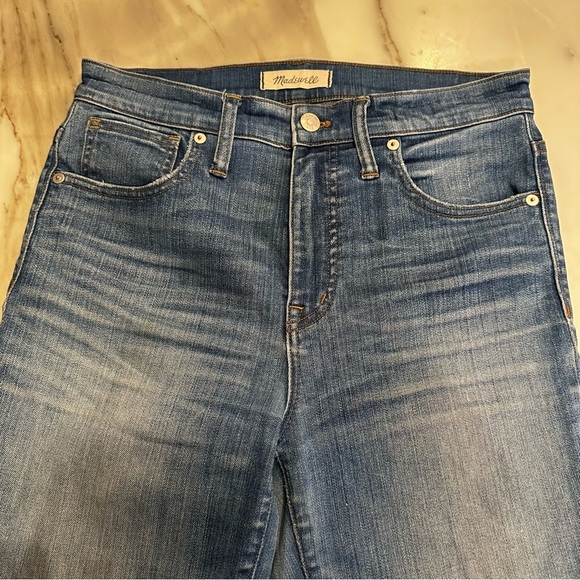 Madewell Women’s 10” High Rise Skinny Raw Hem Denim Stretch Jeans Style H5206 28 - Picture 8 of 13